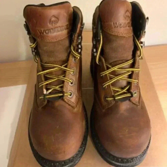 K. Wolverine Men's Boots- Brown- US 7 MENS - Picture 2 of 4